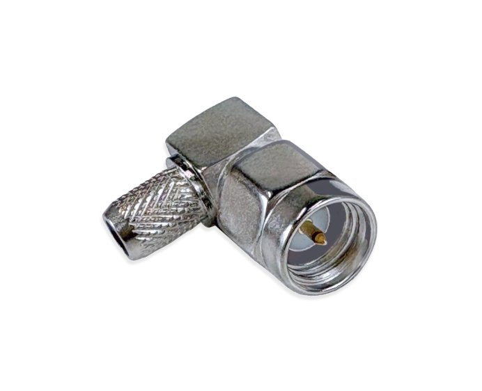 Разъём SMA-male/RG-58 (угловой)