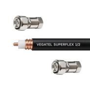 Кабельная сборка VEGATEL SuperFlex-1/2 (ГОСТ) (4.3-10-male - 4.3-10-male)