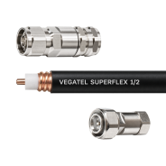 Кабельная сборка VEGATEL SuperFlex-1/2 (ГОСТ) (N-male - 4.3-10-male)