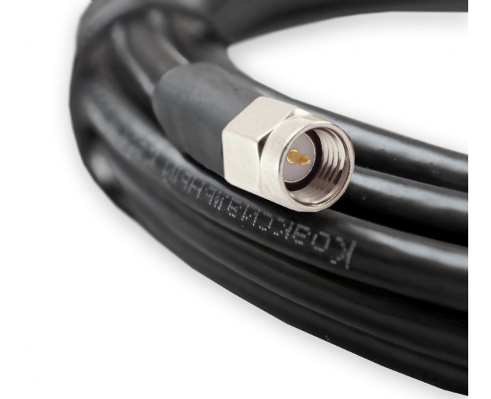 Кабельная сборка VEGATEL RG-58 A/U (ГОСТ, PVC, черный) (SMA-male - N-male)