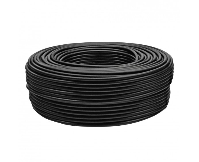 Кабель VEGATEL RG-58 A/U (ГОСТ, PVC, черный) бухта 100м