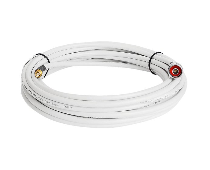 Кабельная сборка 5D/FB (Titan, белый) (N-male - SMA-male)