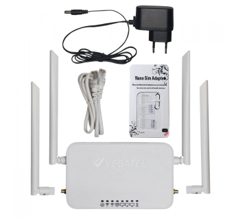 Роутер 4G VEGATEL VR6 Wi-Fi-2,4/5 (SMA)