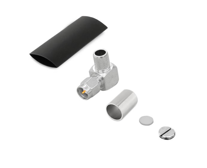 Разъем SMA-male/5D (угловой)