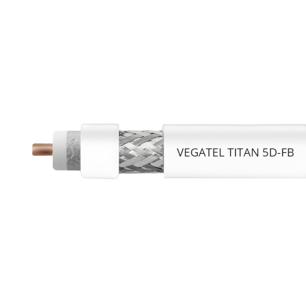 Кабельная сборка 5D/FB (Titan, белый) (N-male - N-male)